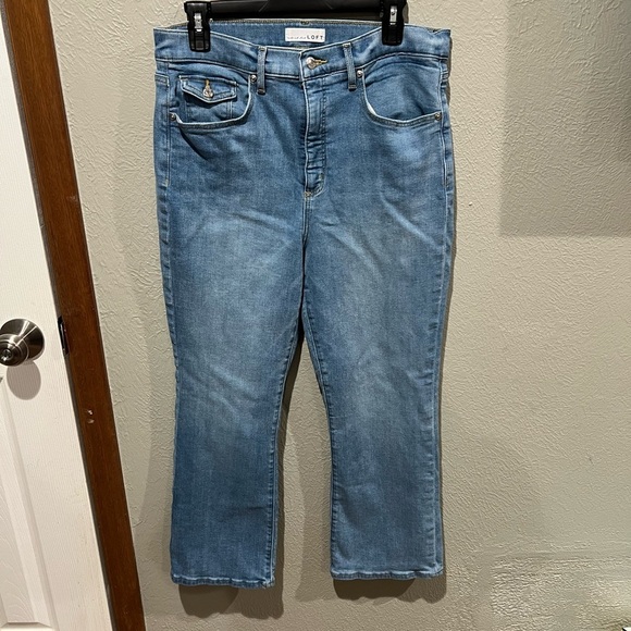 LOFT Denim - LOFT Women's Light Blue The Kick Crop Jeans EUC